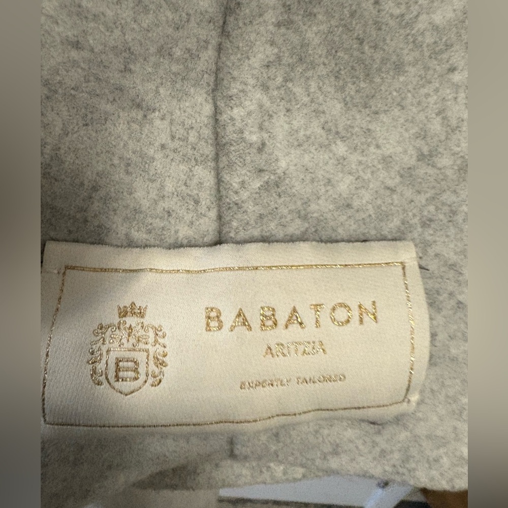 NWT Babaton Soft Wool Cashmere Slouch Coat - Picture 4 of 6